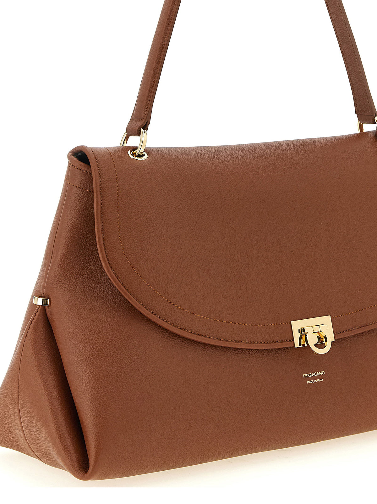 Ferragamo Sofia 2026 (l) Shoulder Bag Brown