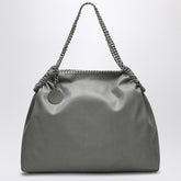 Stella McCartney Tote Bag Baby Bella Shaggy Deer Matte Grey Grey