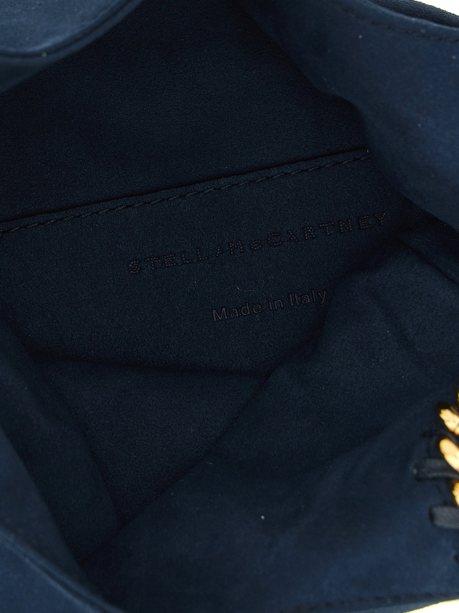 Stella Mccartney Null Suede Handbag Blue