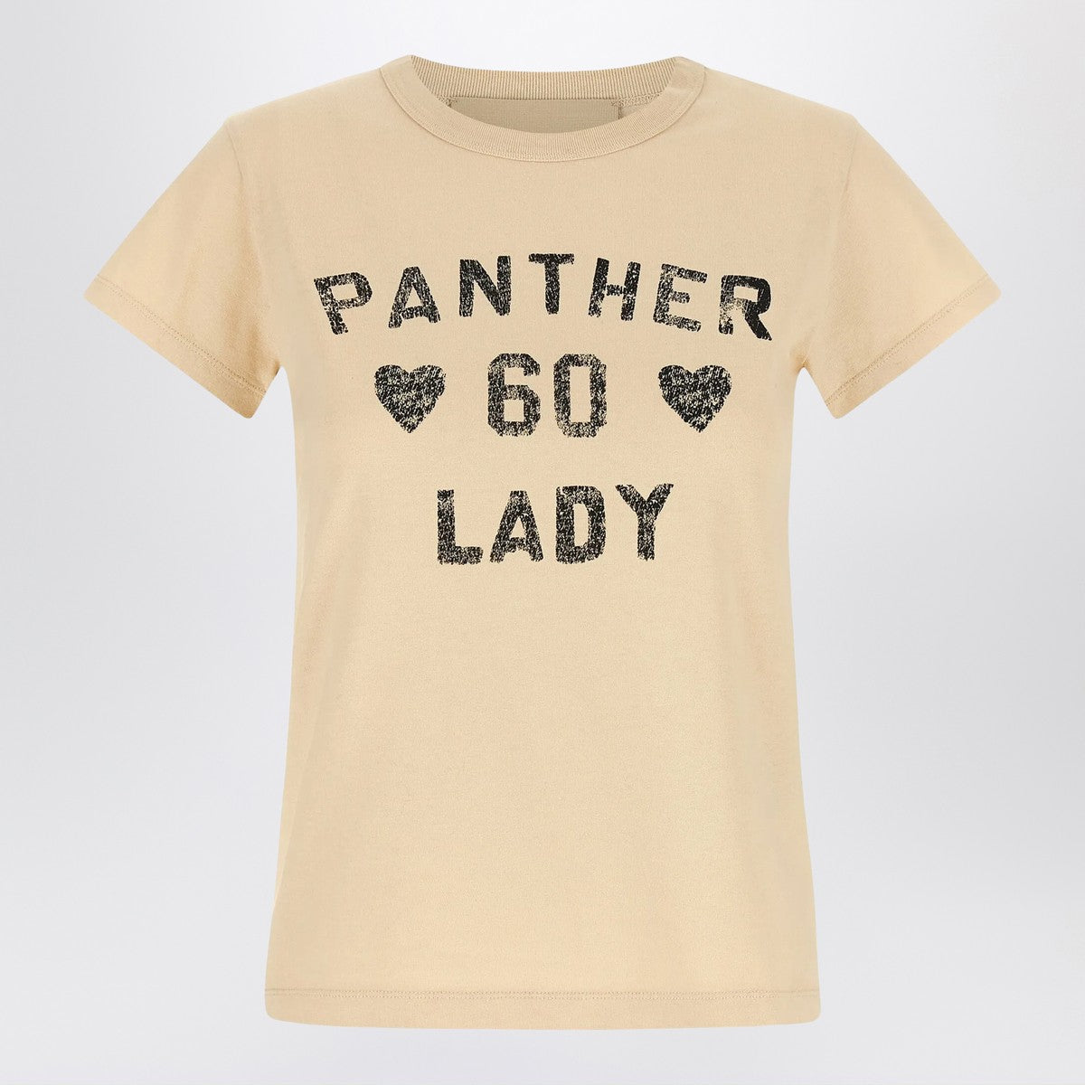 Valentino Panther Lady Cotton T-shirt Black