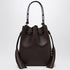 Valentino Garavani So Seau Leather Bucket Bag Brown