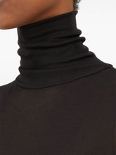Maison Margiela Signature Four-Stitch Logo Roll Neck Top Black black