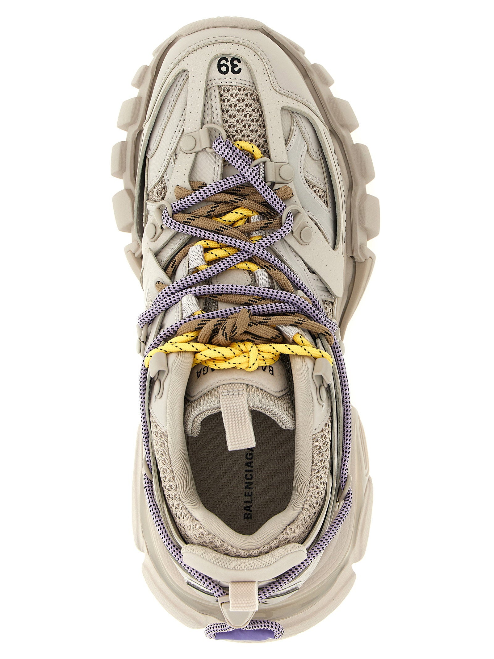 Balenciaga Track Trail Laces Sneakers Gray