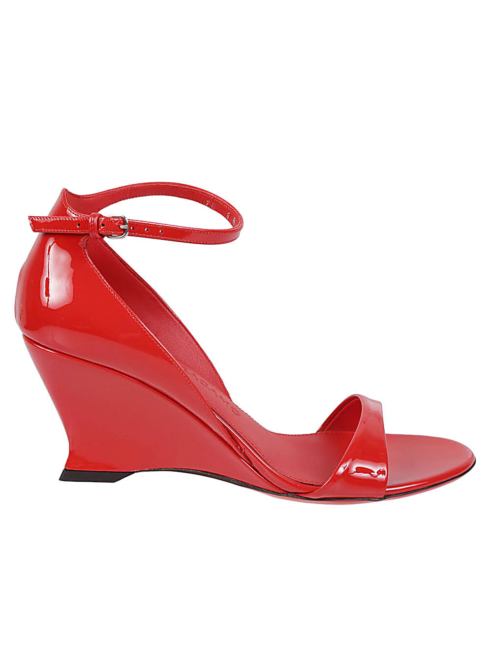 Ferragamo Leather Open-toe Sandals Red