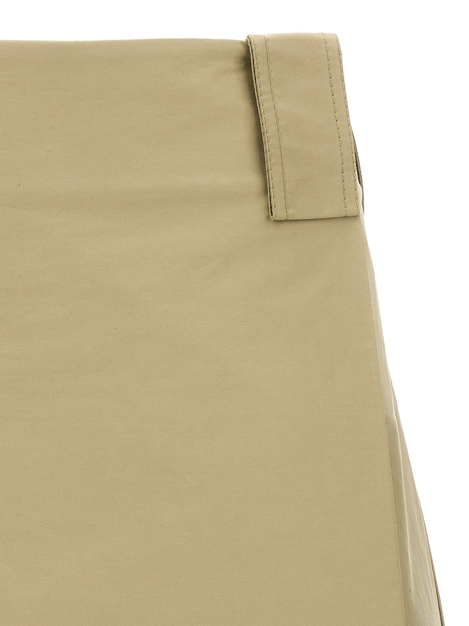 Burberry Pleated Skirt Beige