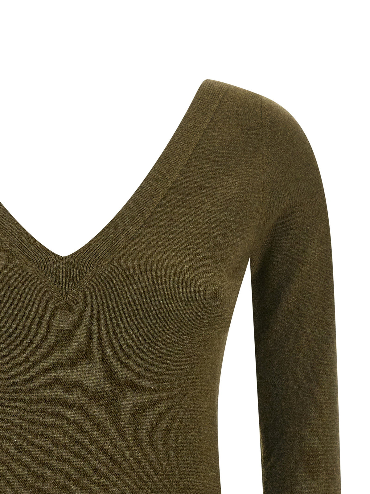 Saint Laurent Cashmere Sweater Green