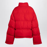 Balenciaga Reversible Red and Black Down Jacket in Technical Twill Red