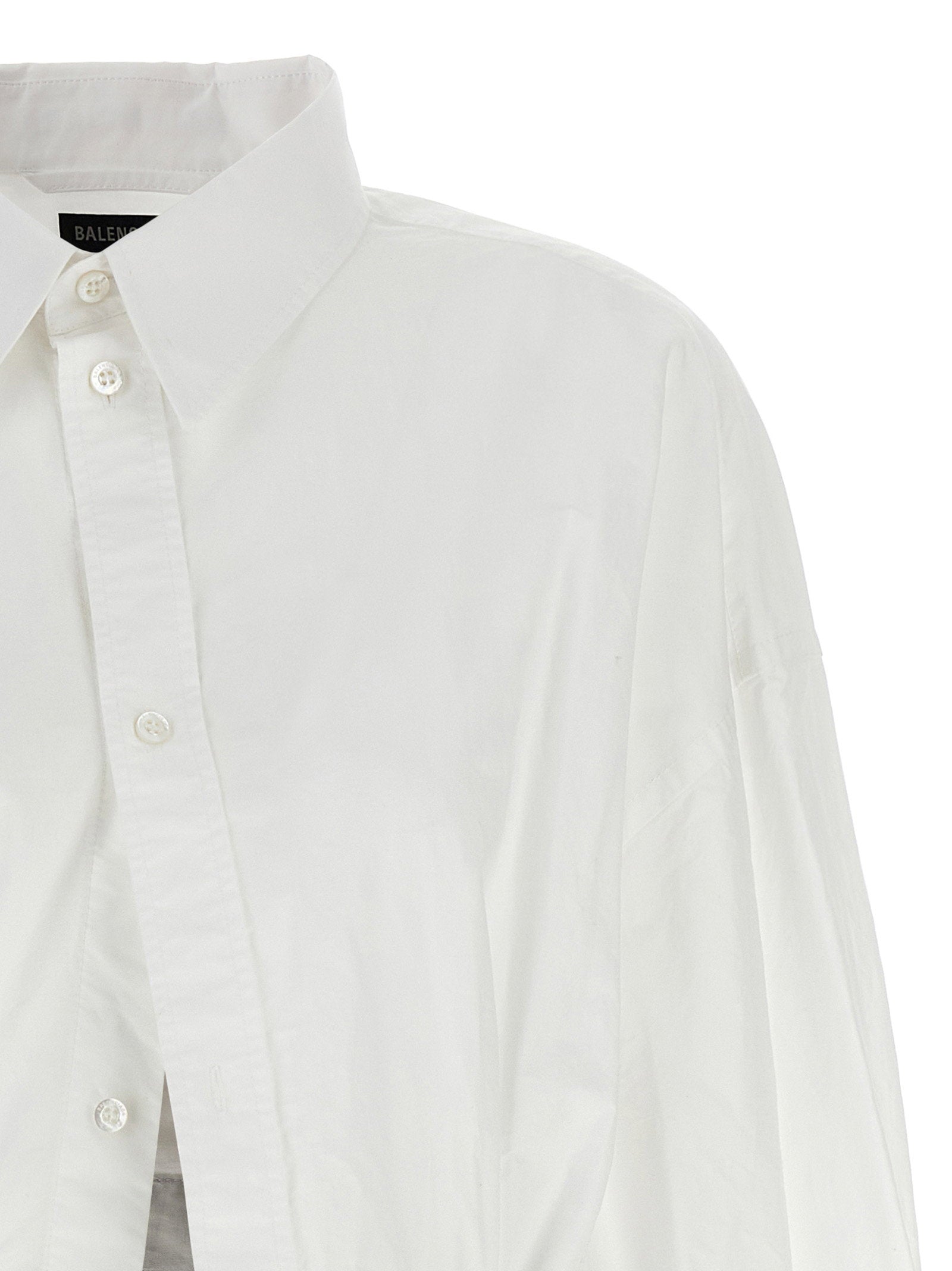 Balenciaga Belt Shirt White