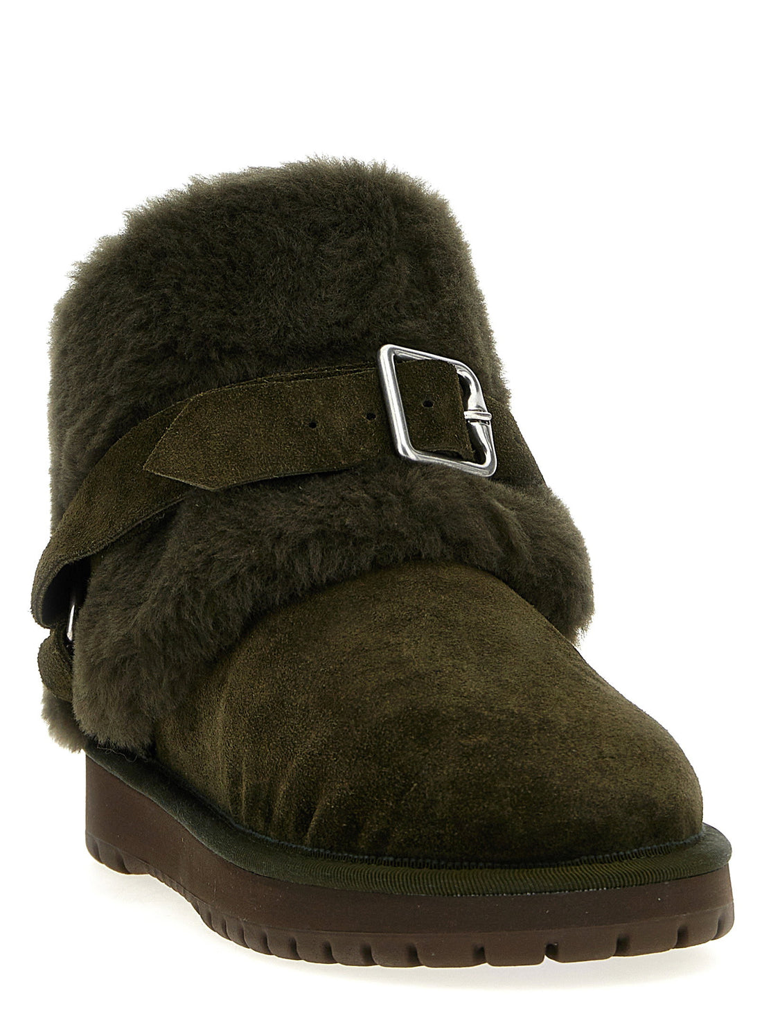 Burberry Chubby Ankle Boots Green
