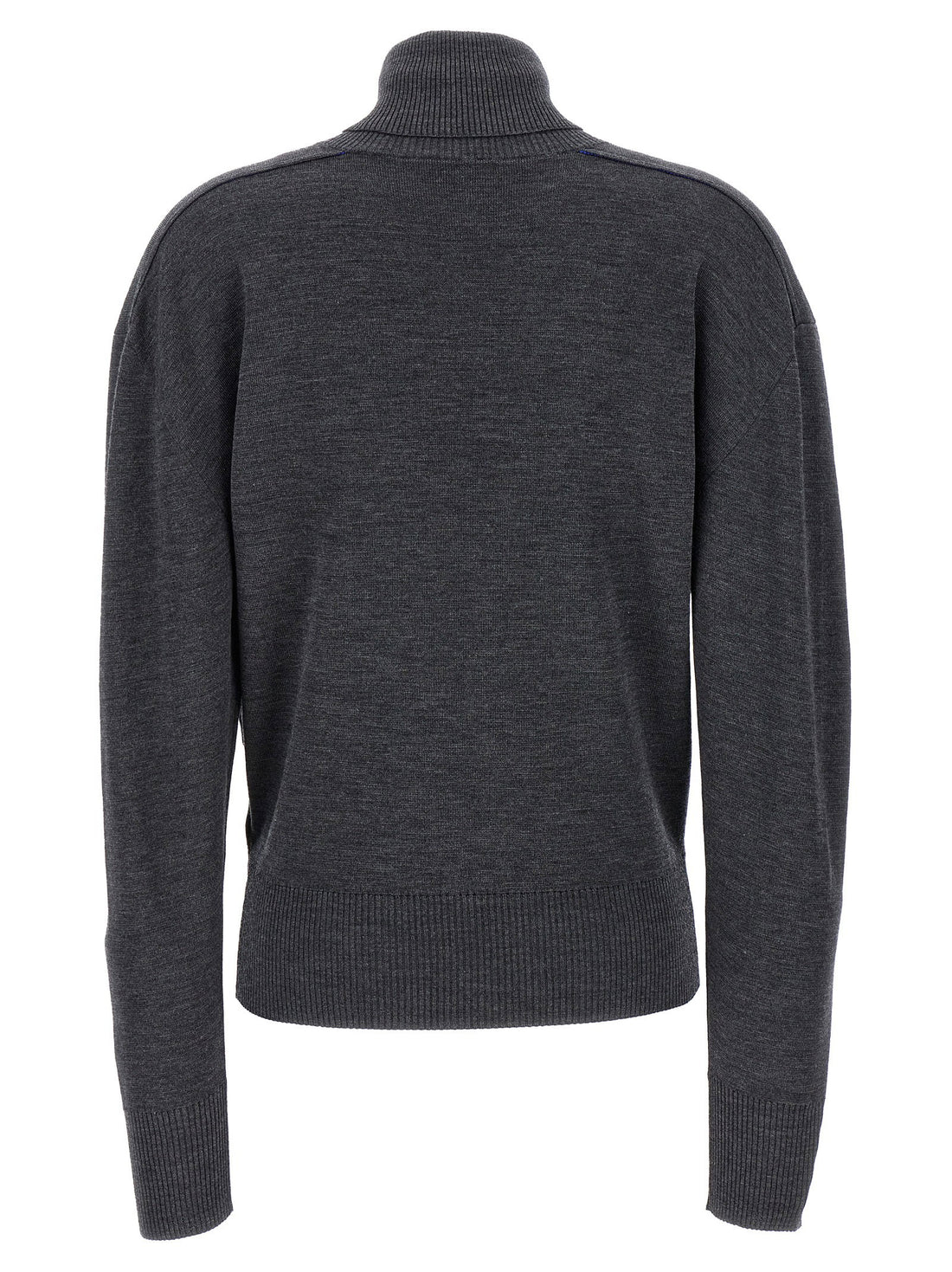Burberry High Neck Sweater Gray