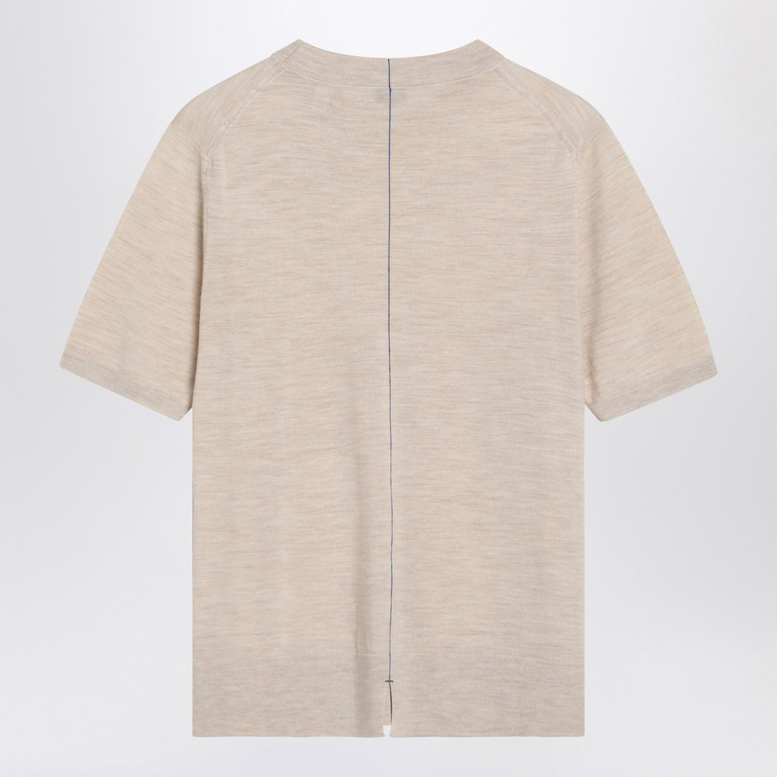 Burberry Wool Crew Neck Sweater Brown