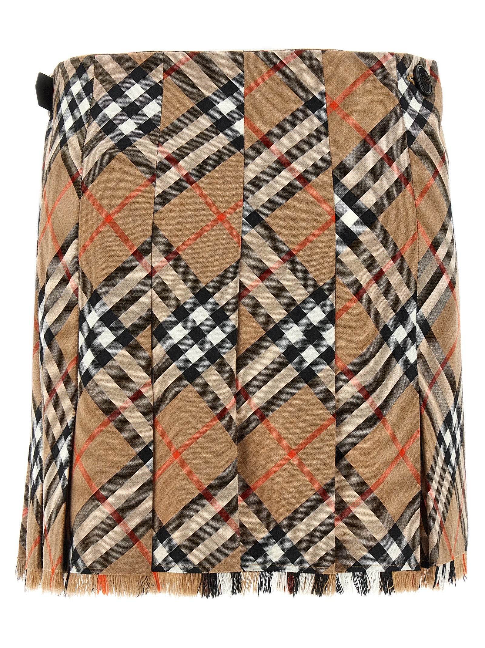 Burberry Kilt Skirt Multicolor