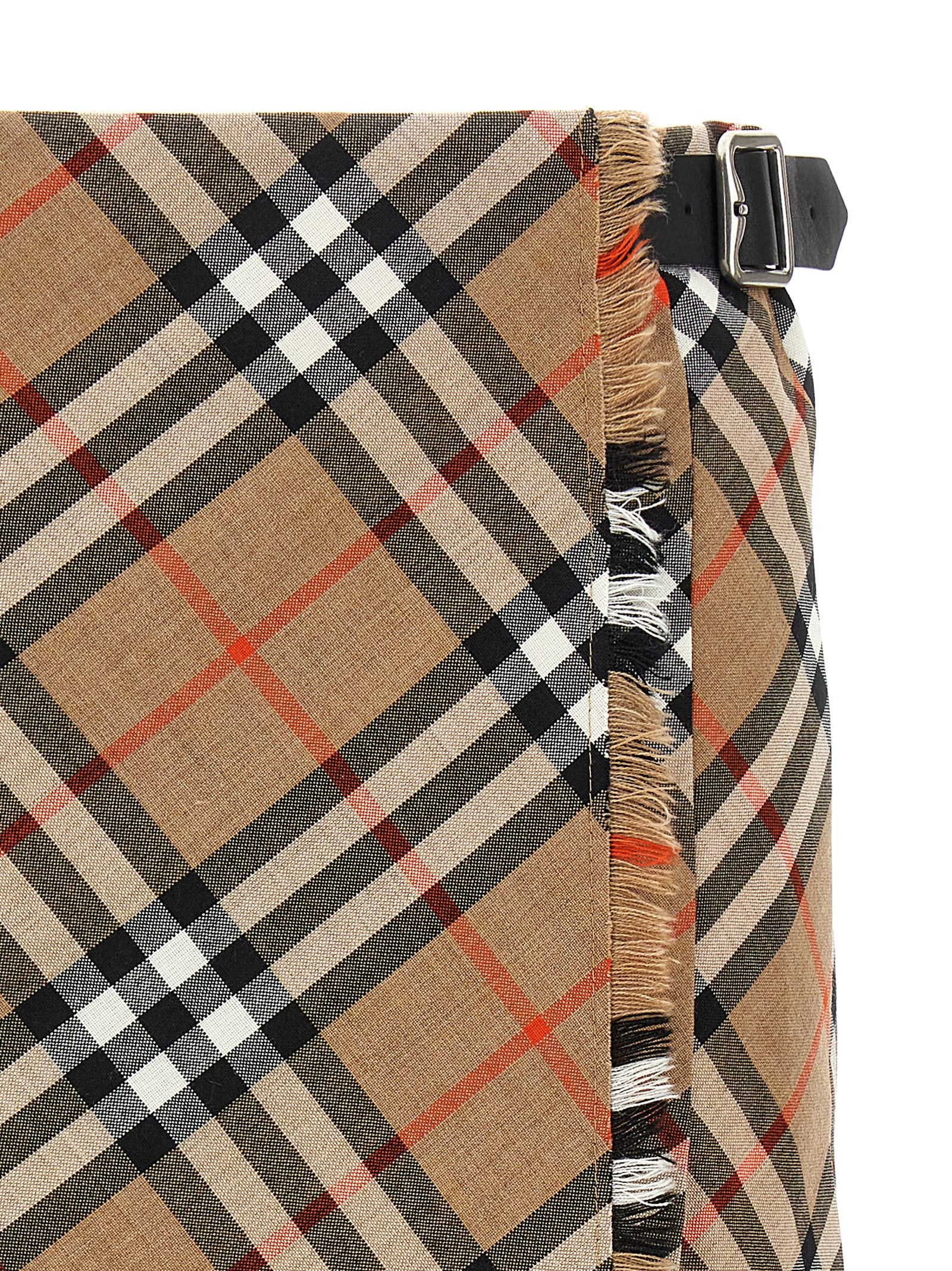 Burberry Kilt Skirt Multicolor