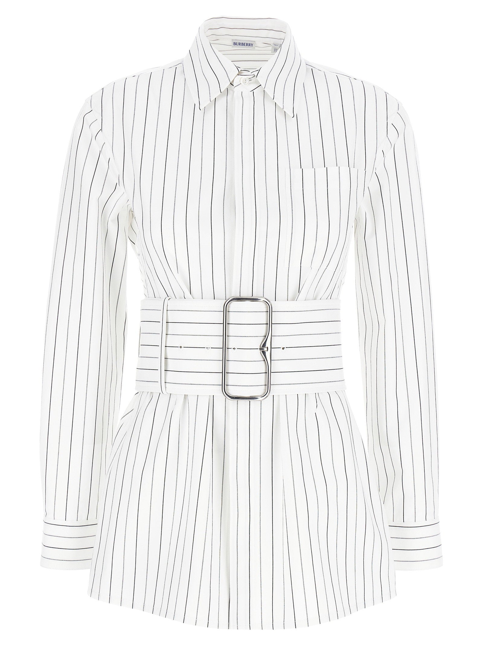 Burberry Striped Shirt White