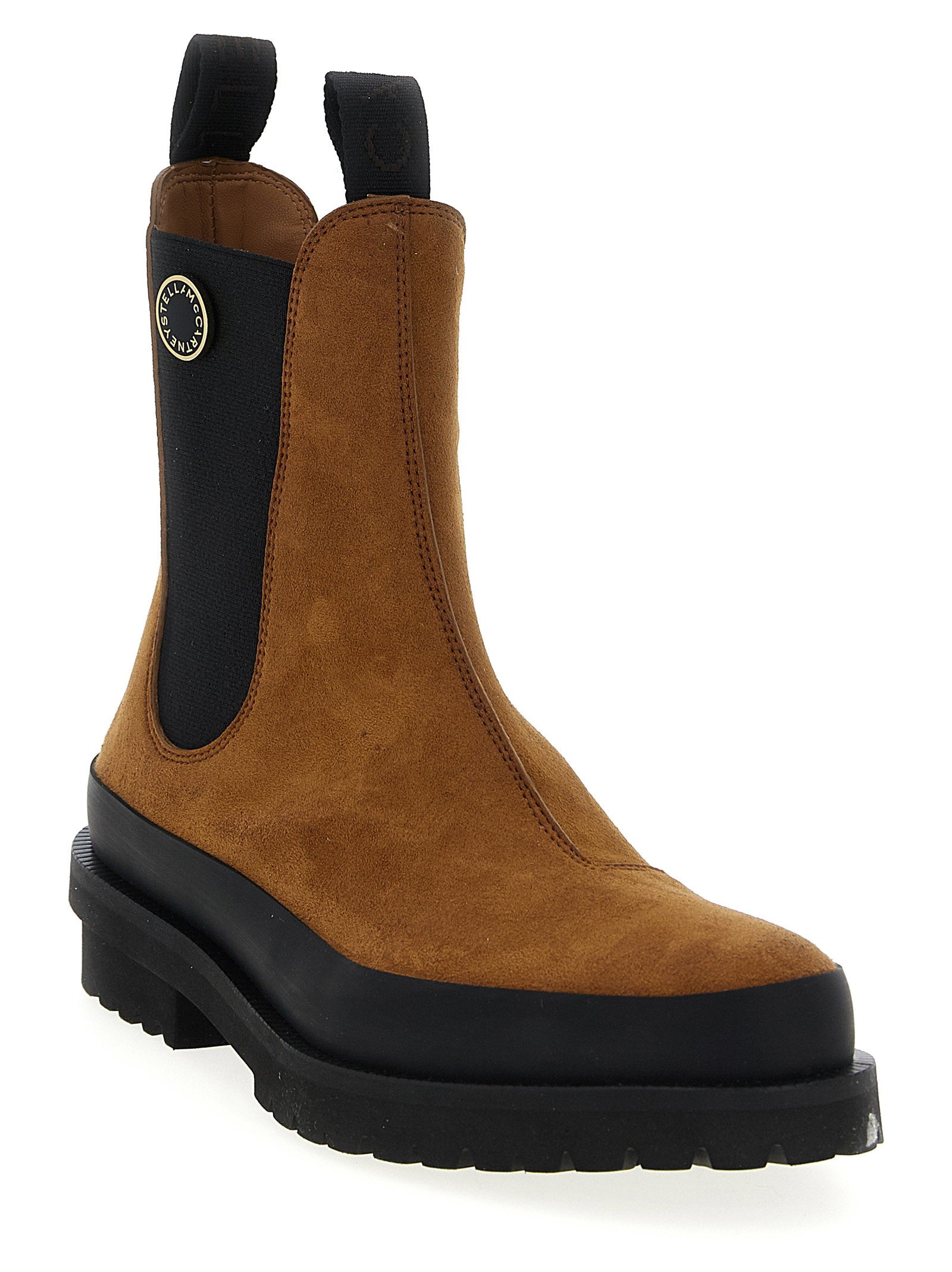 Stella Mccartney Chelsea Ankle Boots Brown