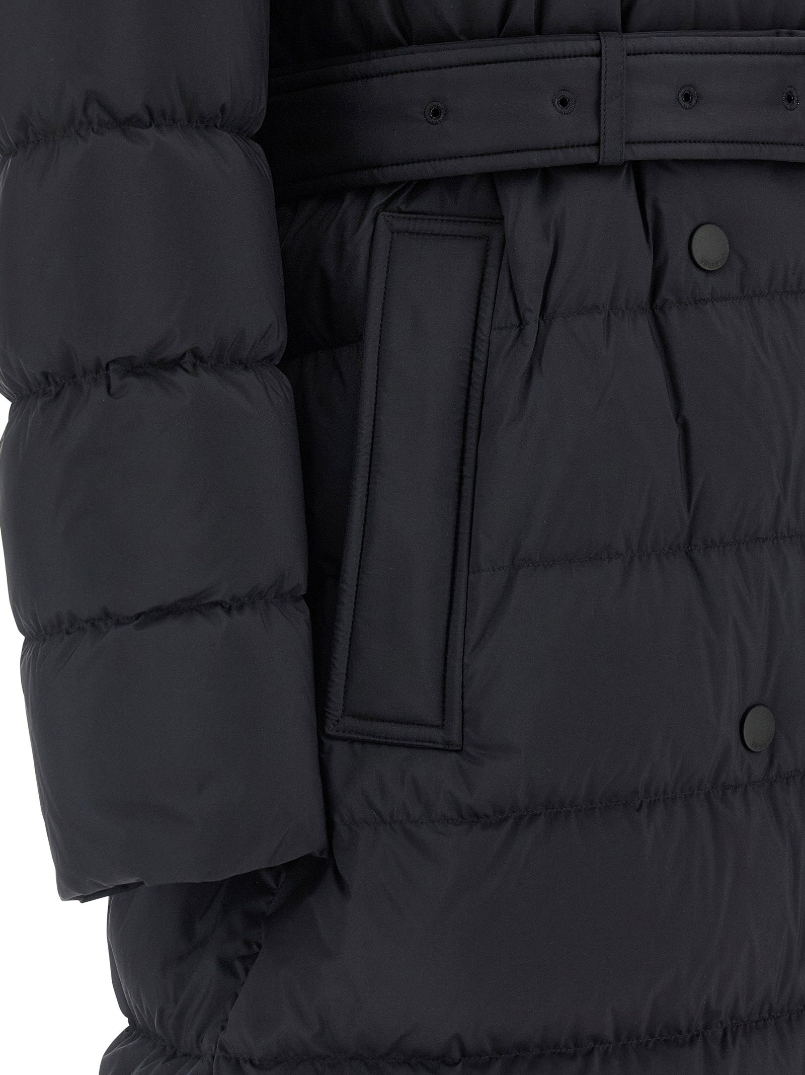 Burberry Padded Trench Coat Black