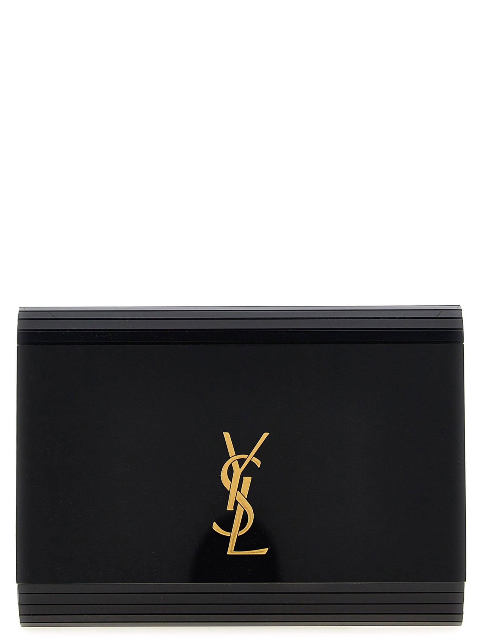 Saint Laurent Minaudière Vicky Crossbody Bag Black