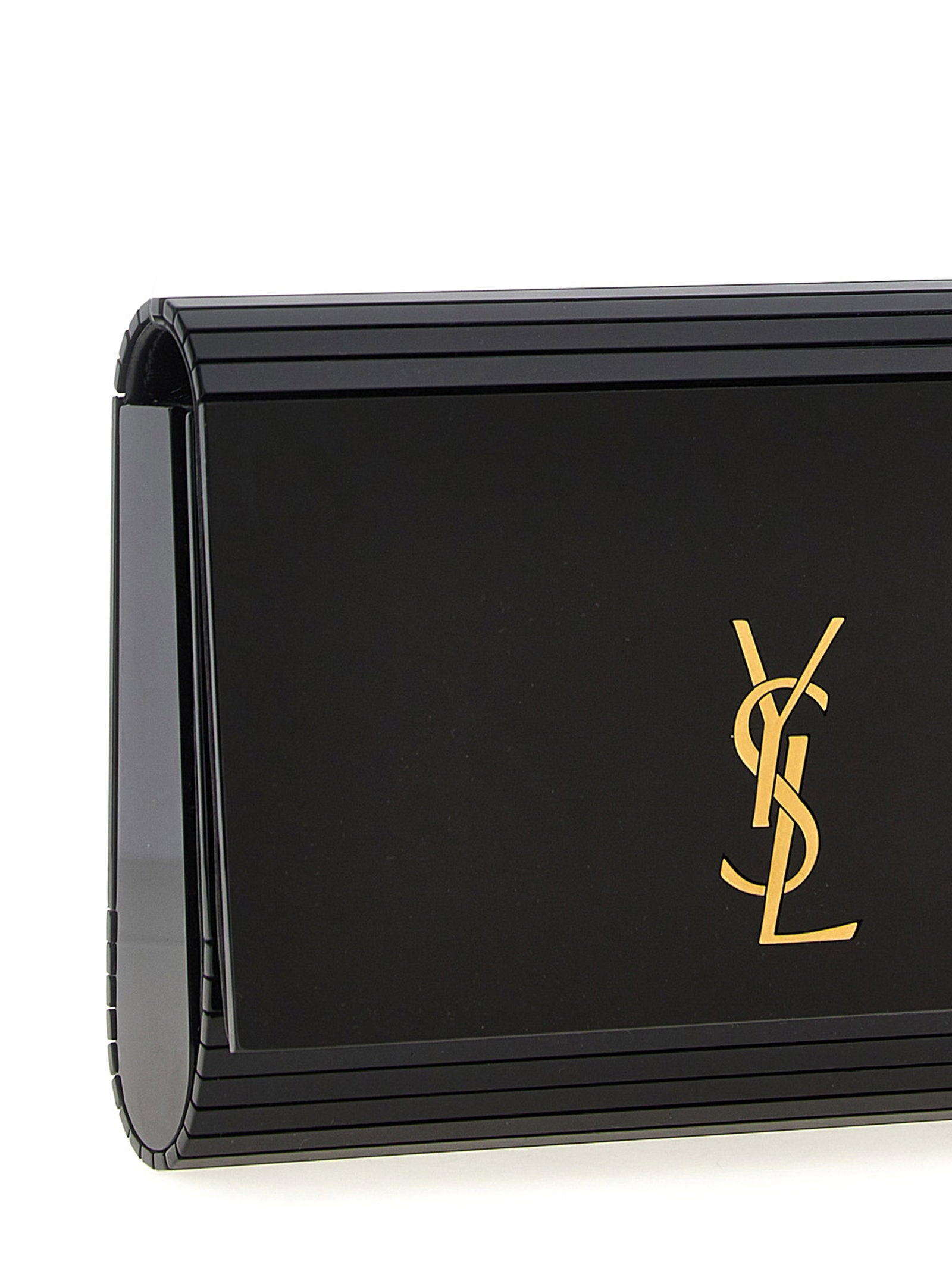 Saint Laurent Minaudière Vicky Crossbody Bag Black