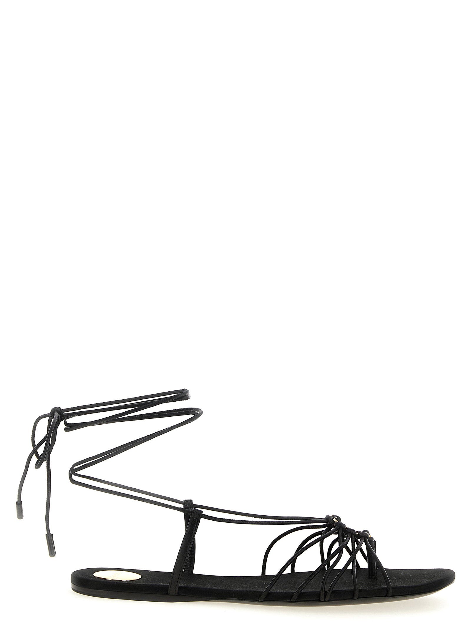 Saint Laurent Babylone Sandals Black