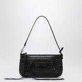 Balenciaga Le City Shoulder Pouch in Black Leather