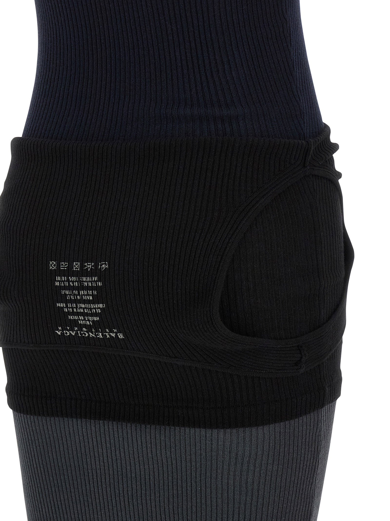 Balenciaga Upside Down Dress Black