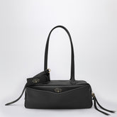 Balenciaga Small Carrie Bowling Bag in Black Calfskin Black