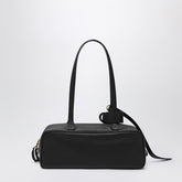 Balenciaga Small Carrie Bowling Bag in Black Calfskin Black