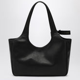 Balenciaga Laundrette East-West Black Leather Tote Bag Black