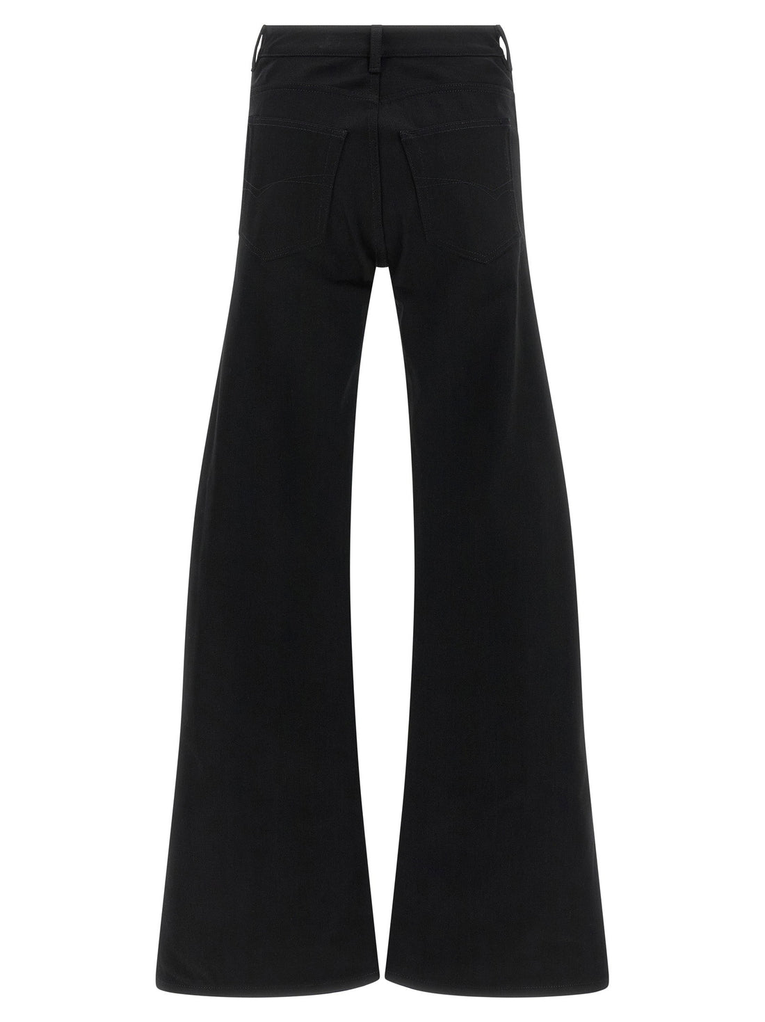 Balenciaga Curved Waist Jeans Black