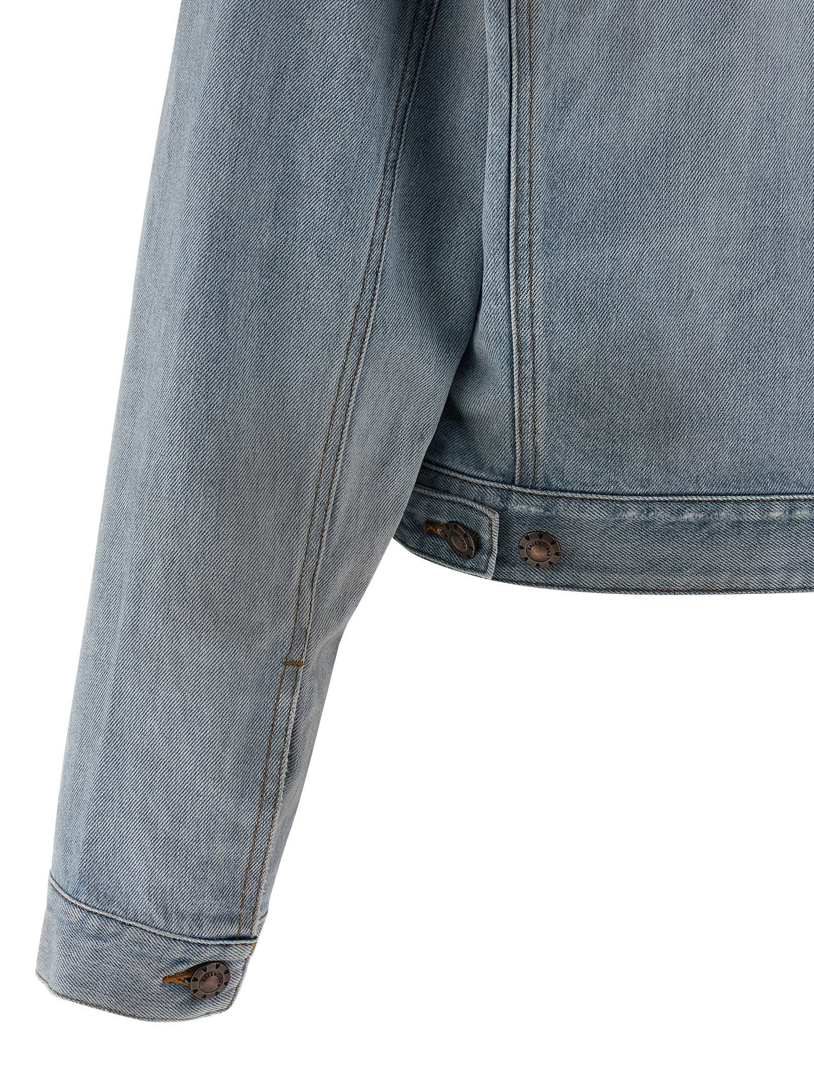 Balenciaga Double Layer Jacket Light blue