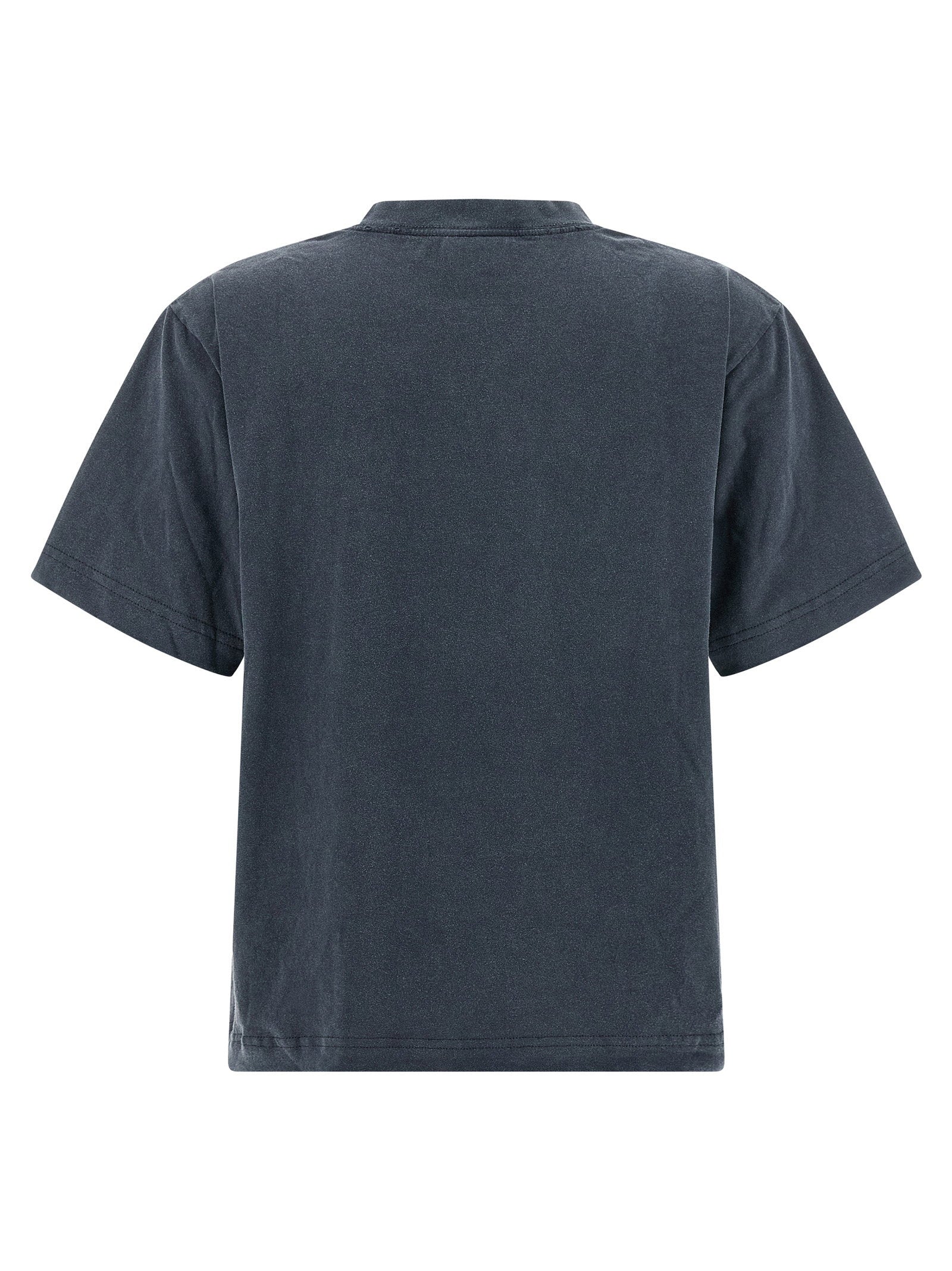 Balenciaga Embroidery T-shirt Blue
