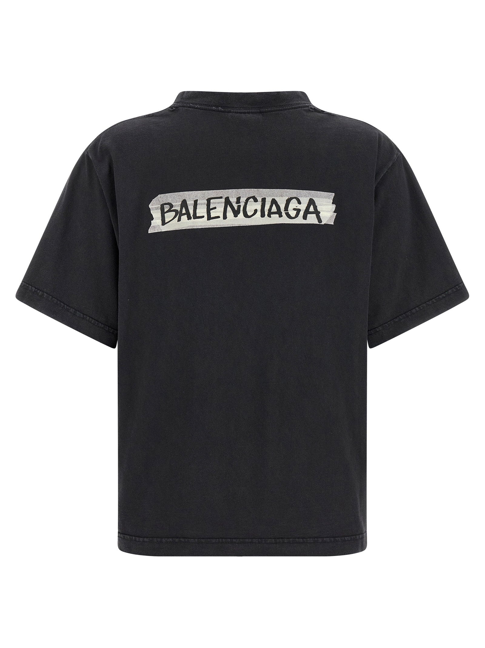 Balenciaga Masking Tape T-shirt Black