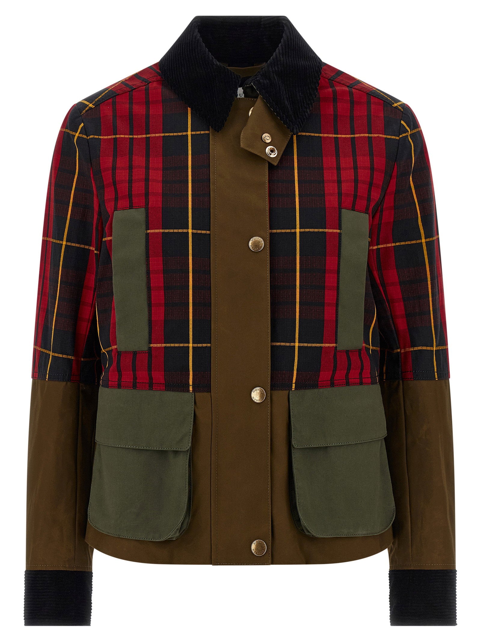 Alexander McQueen Patchwork Jacket Multicolor