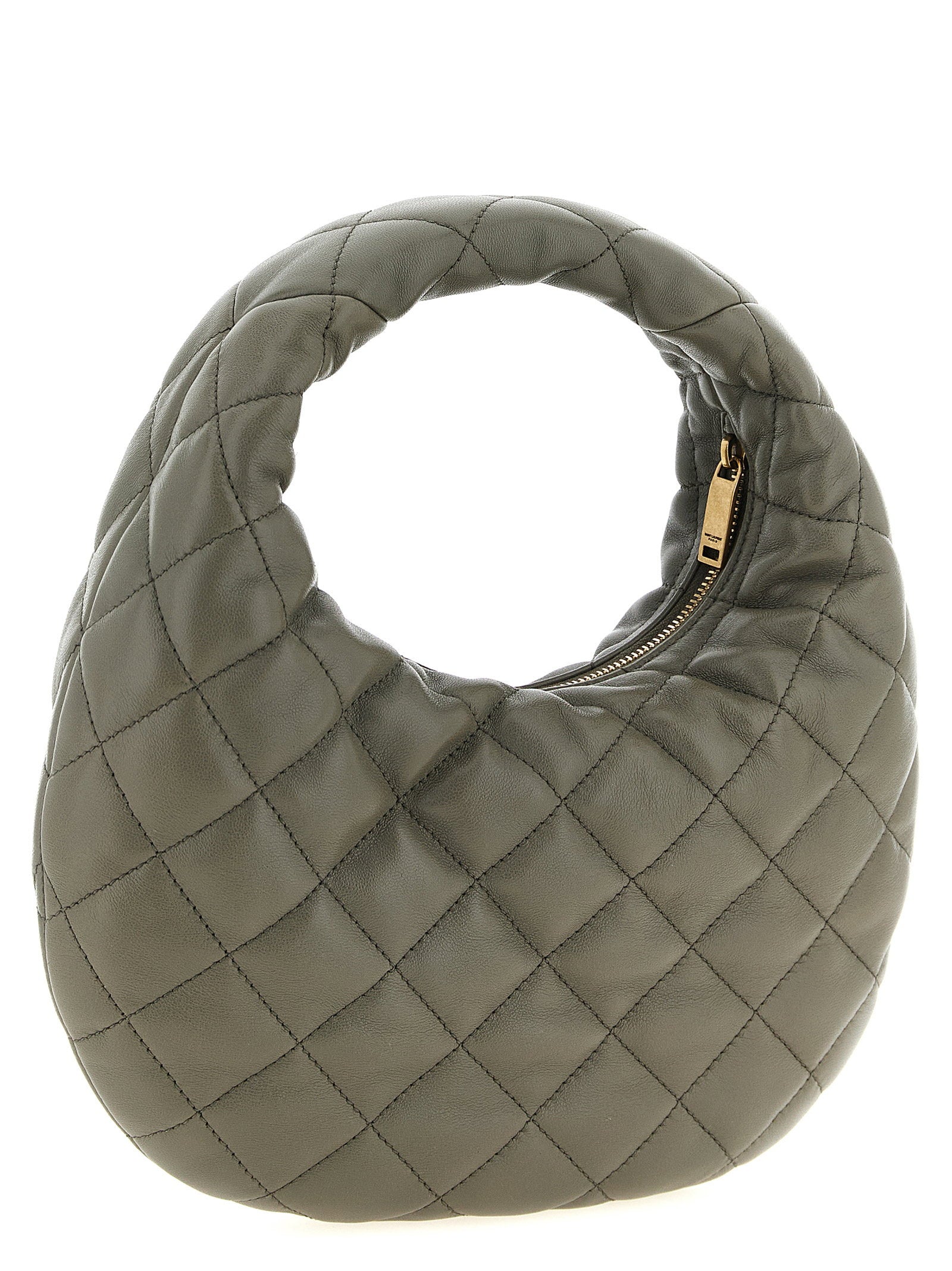 Saint Laurent Icarino Baby Handbag Gray