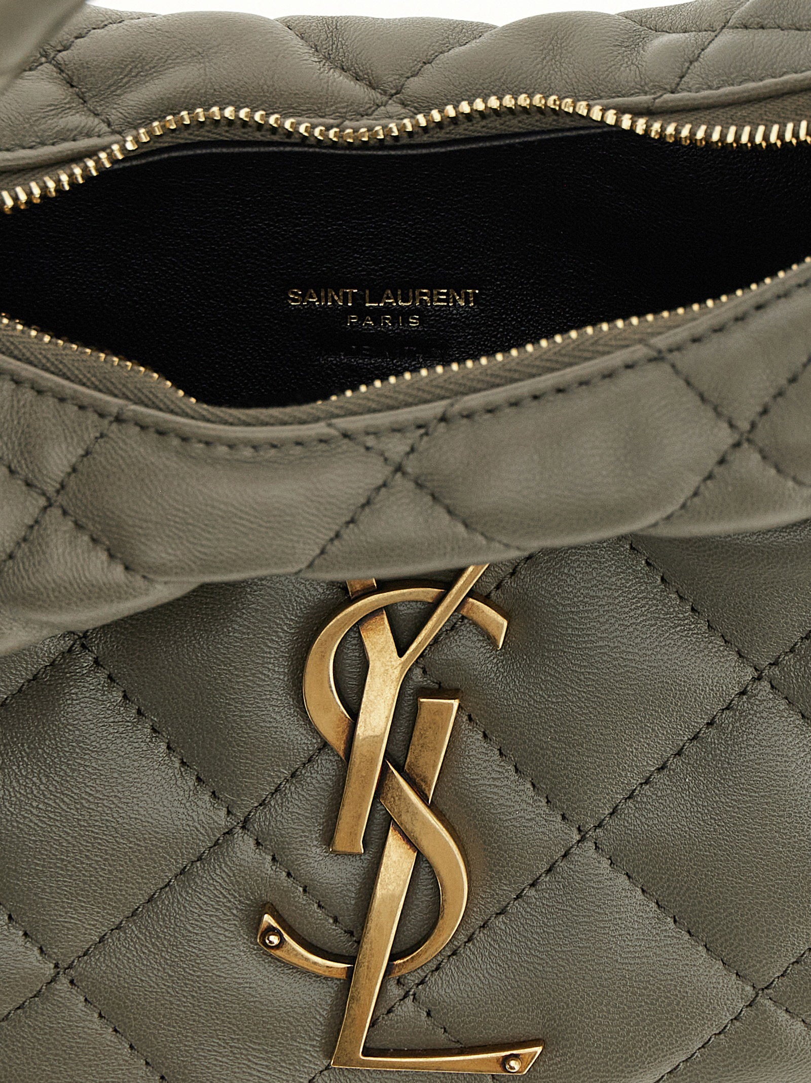 Saint Laurent Icarino Baby Handbag Gray
