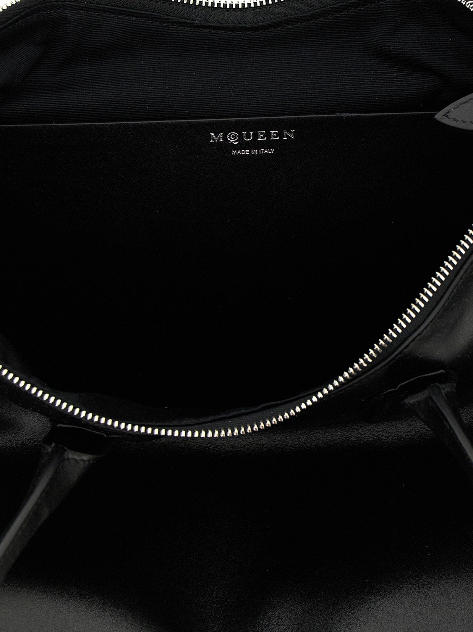Alexander McQueen Manta Shoulder Bag Black
