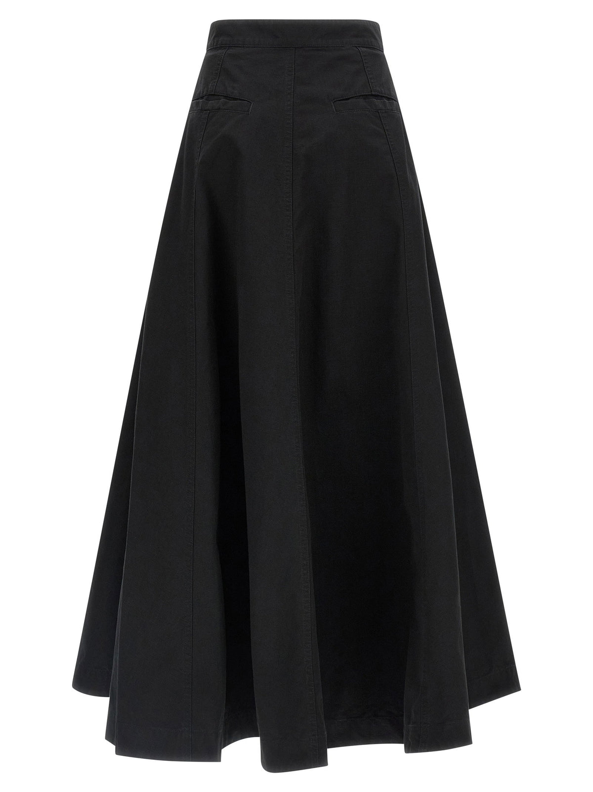 Balenciaga Godet Skirt Black