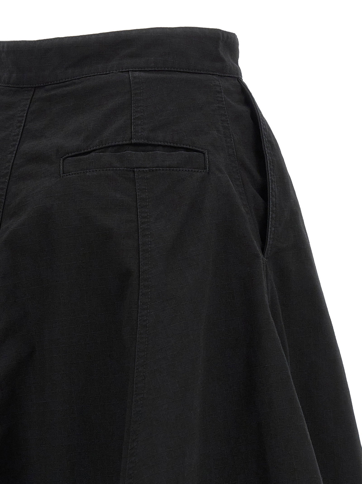 Balenciaga Godet Skirt Black