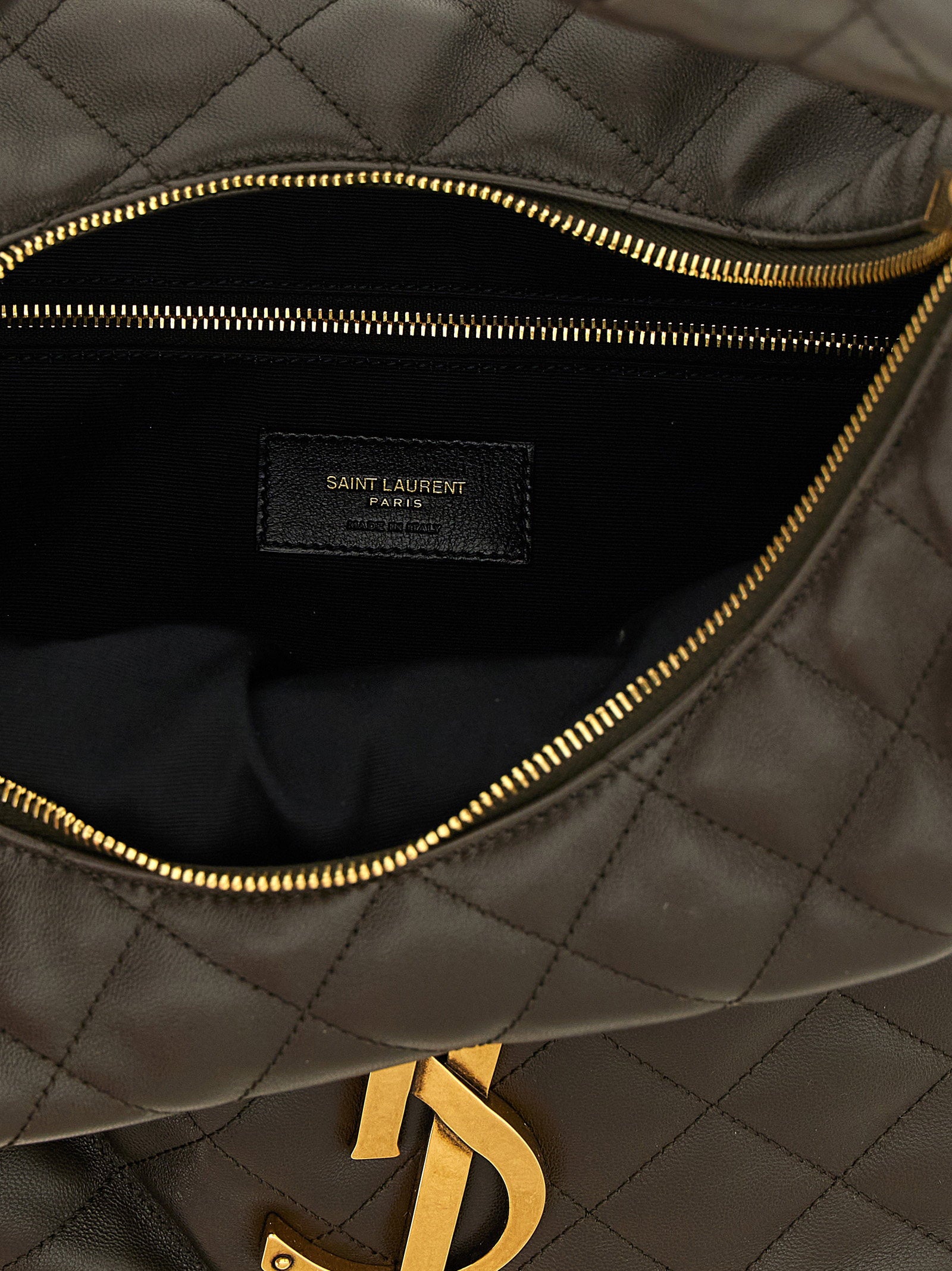 Saint Laurent Hobo Icare Shoulder Bag Brown