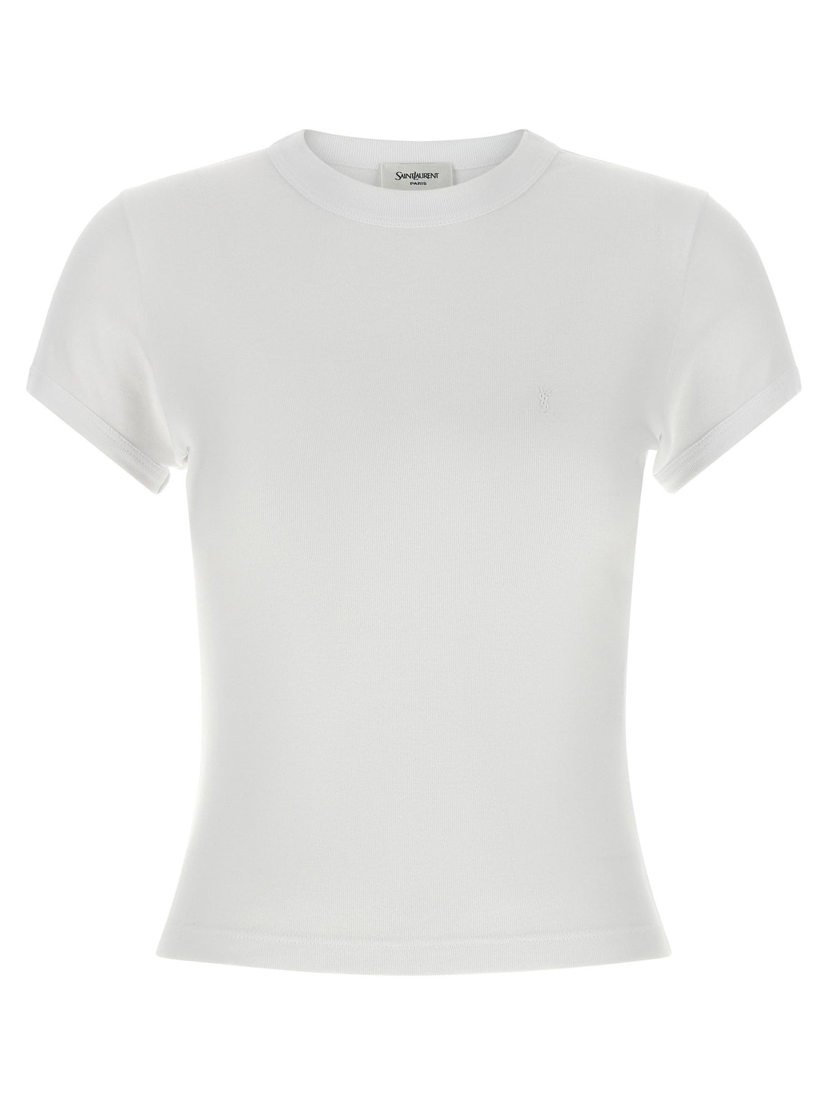 Saint Laurent Cassandre T-shirt White