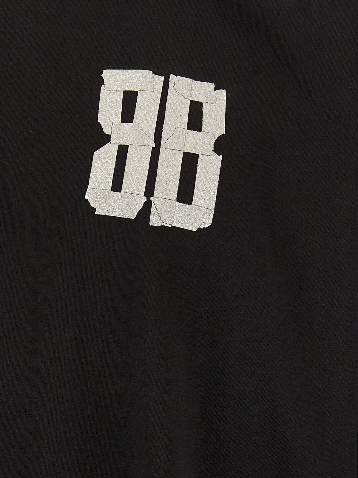 Balenciaga Glitter Tape Type T-shirt Black