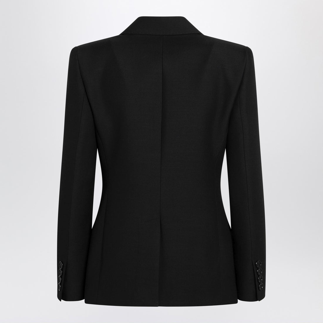 Valentino Single-Breasted Bow Jacket Black
