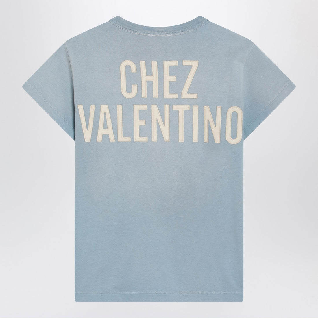 Valentino Garavani Panther Lady Cotton T-shirt Grey