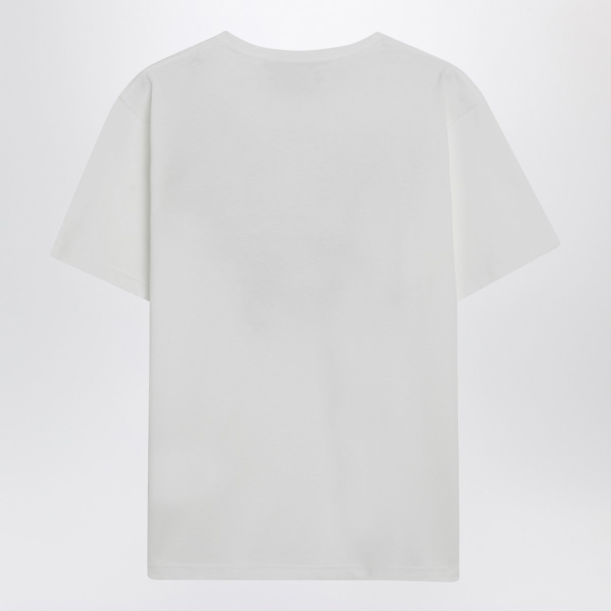 Valentino Ivory Panther Print T-shirt White