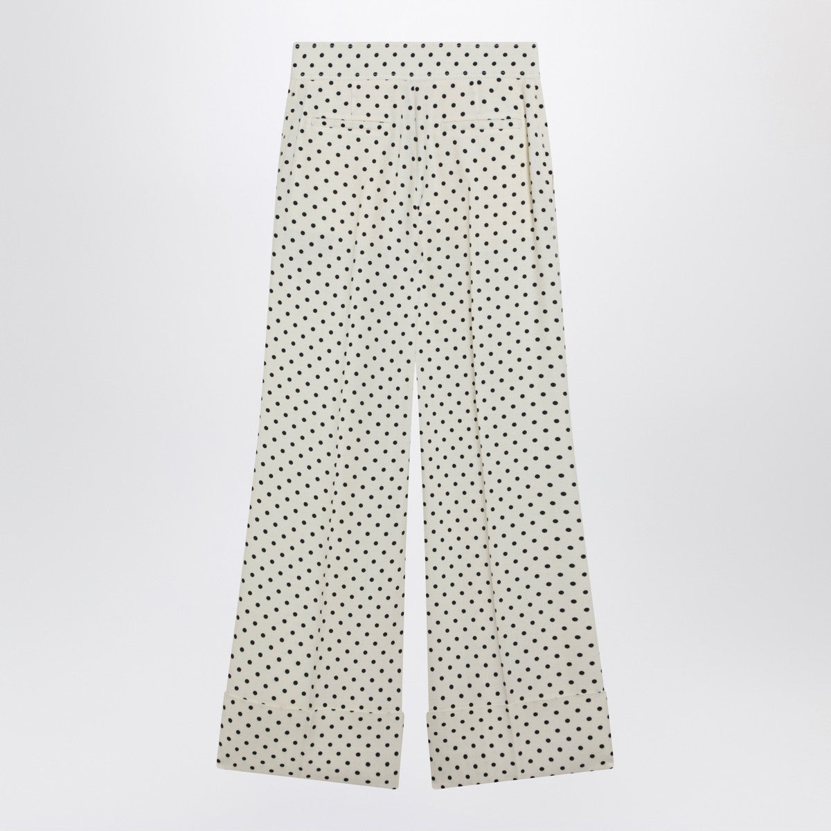 Valentino Supergran Plusdepois Print Trousers Beige