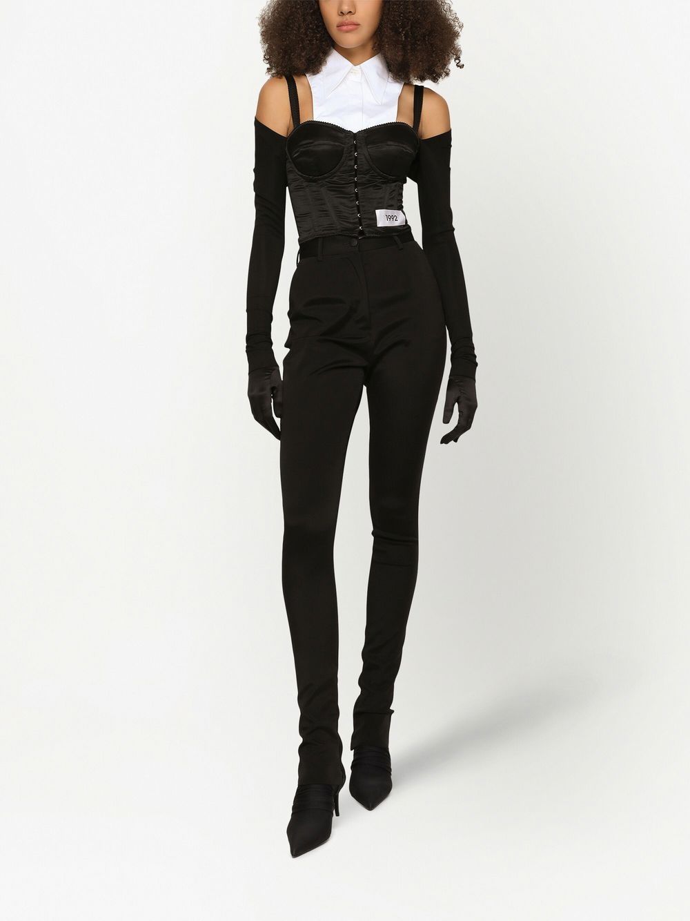 D&G Stretch Cady Pants Black