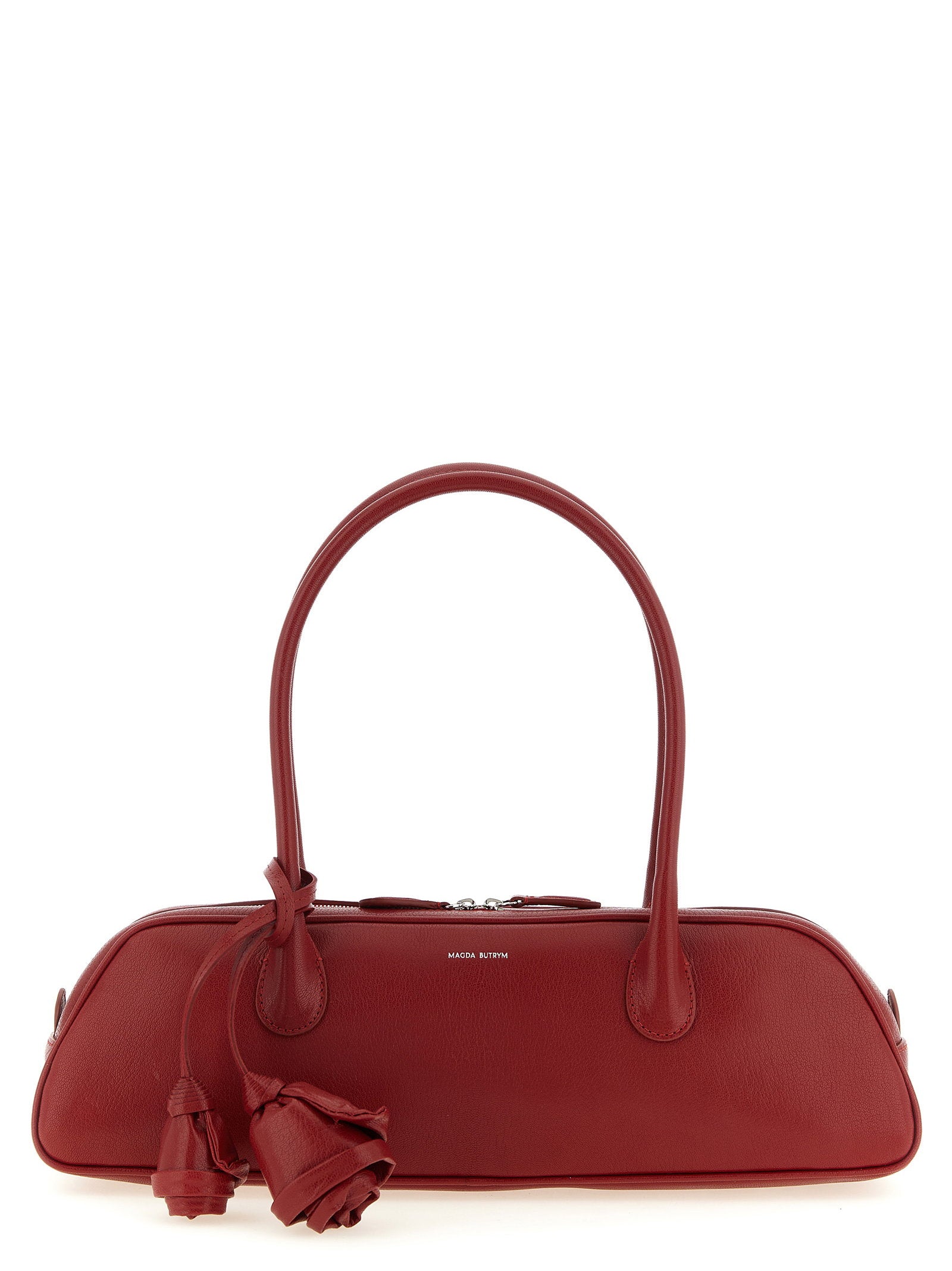 Magda Butrym Brigitte Trapeze Handbag Red