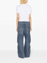 Dsquared2 Heart Motif Cotton Jersey T-shirt White