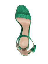 Gianvito Rossi Portofino Glitter Sandals Green