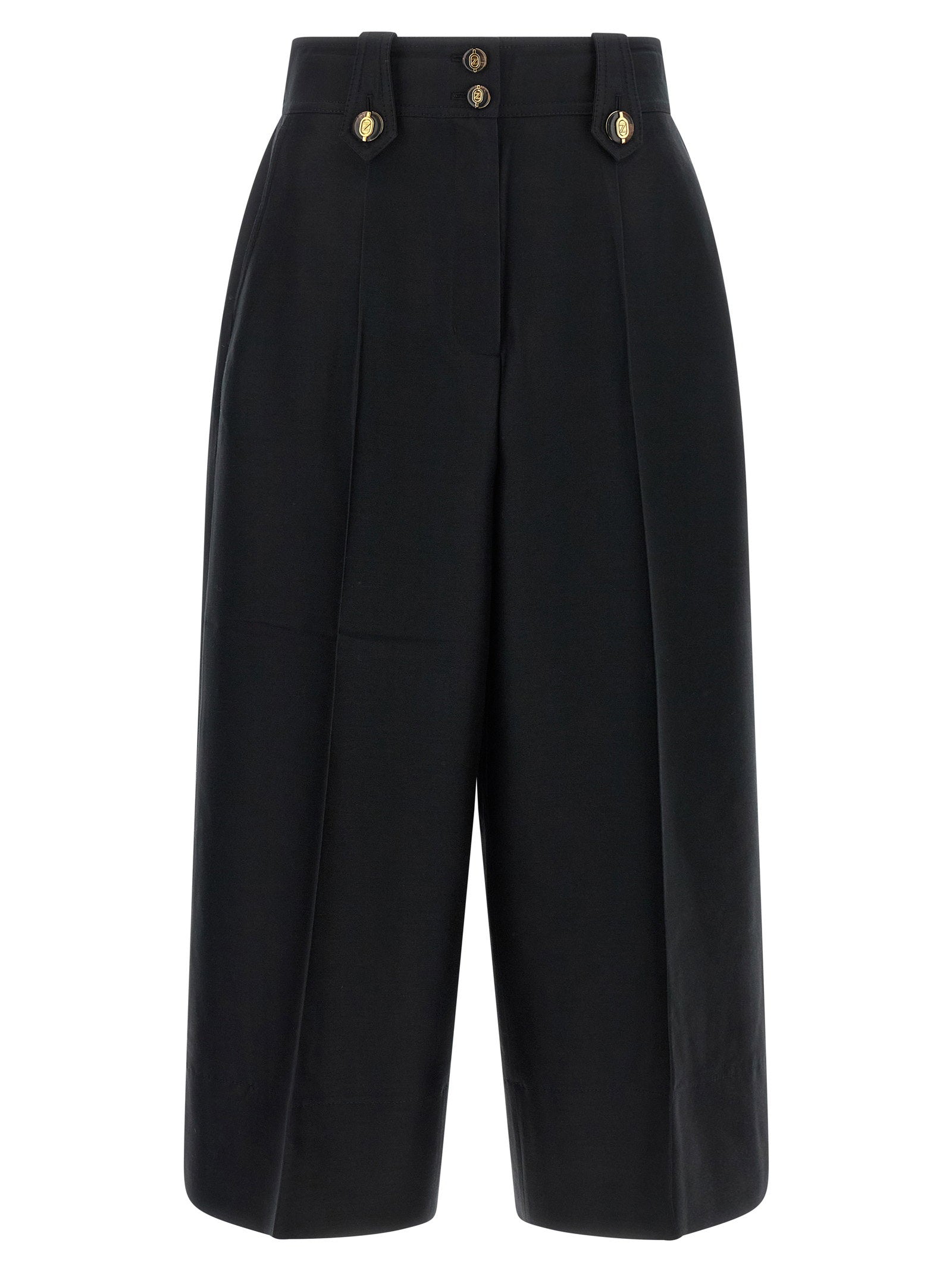 Zimmermann Valiant Culotte Pants Black